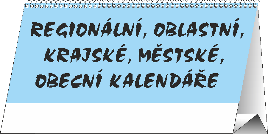 Ukázka titulního listu zakázkového kalendáře